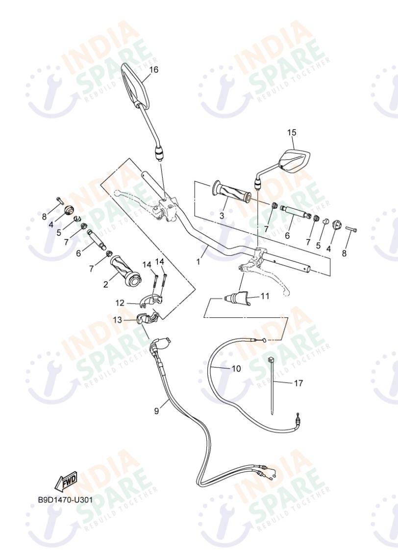 STEERING HANDLE & CABLE
